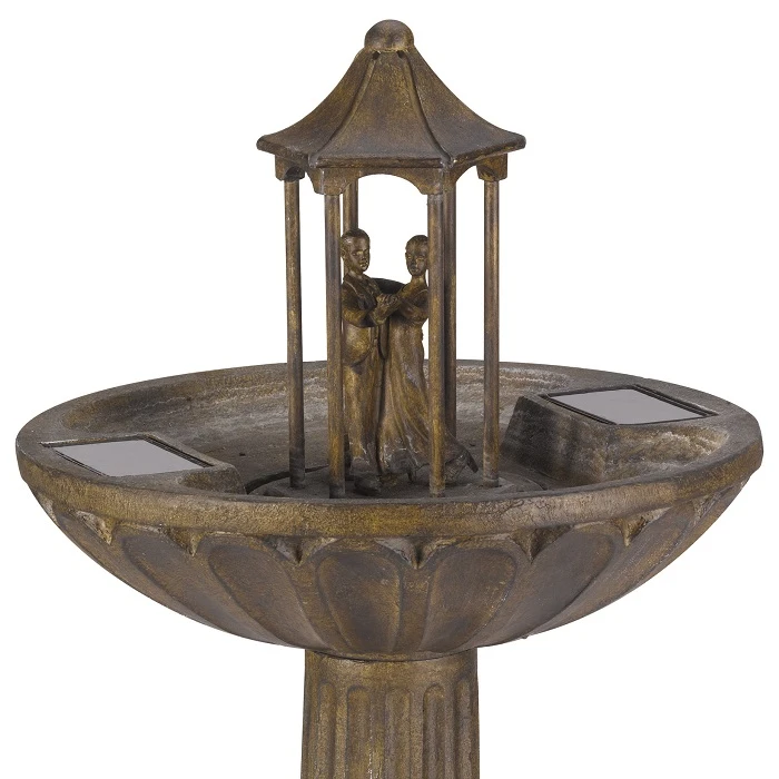 Solar Powered Water Feature - Dancing Couple 3 Solar Powered Water Feature - Dancing Couple