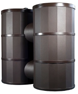 1200 Litre Rainwater Harvester - Doublo 1200 Oak 3 1200 Litre Rainwater Harvester - Doublo 1200 Oak