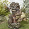 Otter Pools Easy Fountain Garden Water Feature -Green Garden World easy fountain otter pools l