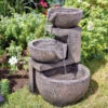 Solar Powered Water Feature - Genoa Cascade -Green Garden World genoa giant