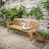 Heritage Oak 6ft Garden Bench - 4 Seater