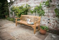 Heritage Oak 6ft Garden Bench - 4 Seater