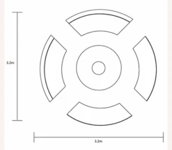 Hartman Heritage Grand Round Casual Dining Set And Day Bed In Ash / Slate 11 Hartman Heritage Grand Round Casual Dining Set And Day Bed In Ash / Slate -Green Garden World heritage daybed ash 5