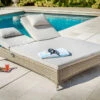 Hartman Heritage Double Lounger With Cushion In Beech / Dove 1 Hartman Heritage Double Lounger With Cushion In Beech / Dove -Green Garden World heritage double lounger beech giant