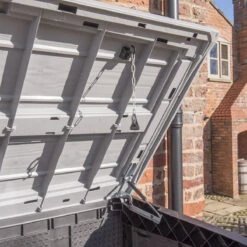 Keter Hideaway XL Garden Storage Box - Anthracite -Green Garden World hideaway 4