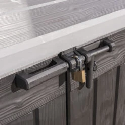 Keter Hideaway XL Garden Storage Box - Anthracite -Green Garden World hideaway 5