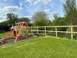 Wooden Post And Rail Packs For A 2 Rail Fence Fencing