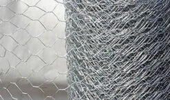 25m Long, 180cm Tall Roll Of Galvanised Chicken Wire Mesh - 50mm Mesh Size -Green Garden World l 51k2dCk28uL. AC 1