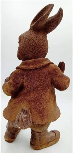 Cold Cast Iron Mr Rabbit Garden Ornament From Beatrix Potter -Green Garden World l 61CS6iN4EyL. AC SL1020 2