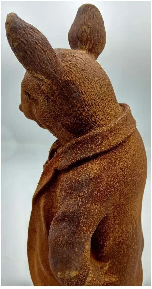 Mr Ratty Garden Sculpture From The Wind In The Willows - Made From Cold Cast Iron 6 Mr Ratty Garden Sculpture From The Wind In The Willows - Made From Cold Cast Iron - Image 4