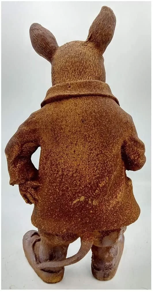 Mr Ratty Garden Sculpture From The Wind In The Willows - Made From Cold Cast Iron 5 Mr Ratty Garden Sculpture From The Wind In The Willows - Made From Cold Cast Iron - Image 3
