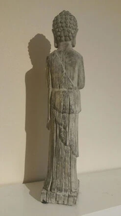 Standing Buddha - Stone Effect Finish -Green Garden World l 71SQH5iFHqL. AC SL1500