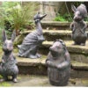 Beatrix Potter Garden Sculptures: Peter Rabbit, Benjamin Bunny, Mrs Tiggy Winkle And Jemima Puddle-duck -Green Garden World l 71vEAPB424L. AC SL1024