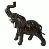 80cm Tall Baby Elephant Metal Sculpture Garden Ornament