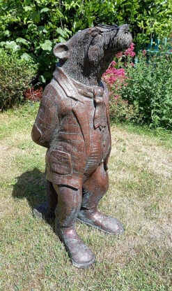 Wind In The Willows Garden Sculpture Of Badger - 67cm