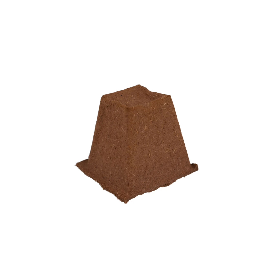 Nutley's 6cm Square Biodegradable Organic Wood Fibre Plantable Plant Pots 5 Nutley's 6cm Square Biodegradable Organic Wood Fibre Plantable Plant Pots - Image 3
