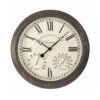 Bickerton Outdoor Wall Clock And Thermometer -Green Garden World l OCBIC2