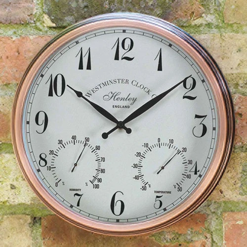 Henley Clock & Thermometer 3 Henley Clock & Thermometer
