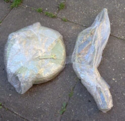 Aged Verdigris Decorative Bird Bath With Three Legs -Green Garden World l PL30 4