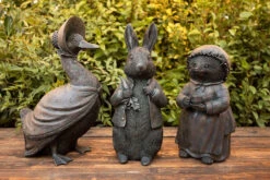 44cm Peter Rabbit Superb Sculpture Garden Ornament Solid Resin Beatrix Potter -Green Garden World l Peter Rabbit 5