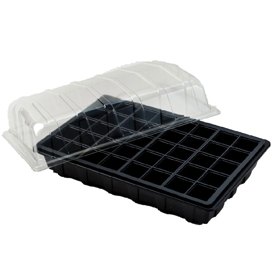 Nutley's 40 Cell Full Size Seed Propagator Set - Tray: With Holes 4 Nutley's 40 Cell Full Size Seed Propagator Set - Tray: With Holes - Image 2
