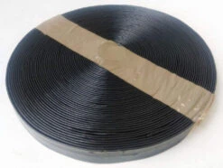 25m Roll Of 25mm Wide Black Plastic Tree Sapling Strapping