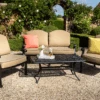 Hartman Amalfi Lounge Set With 2 Seater Sofa In Bronze/Amber