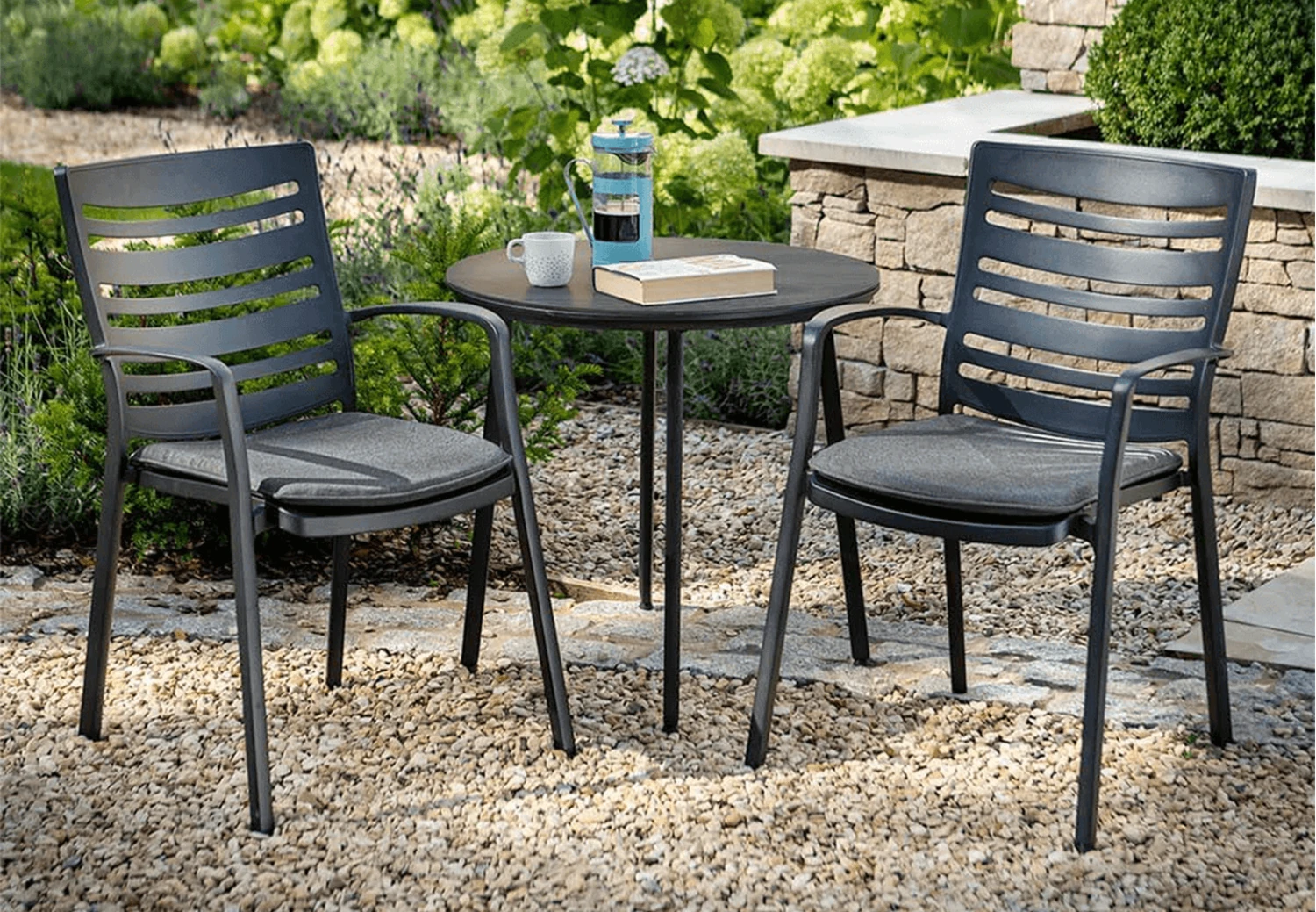 Hartman Aurora Bistro Set In Xerix/Zenith 3 Hartman Aurora Bistro Set In Xerix/Zenith