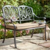 Hartman Amalfi 2 Seat Bench In Bronze / Amber