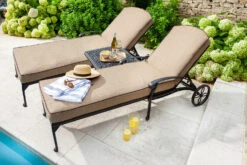 Hartman Amalfi Lounger Duet Set In Bronze Amber