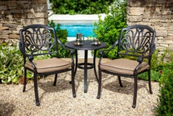Hartman Amalfi Bistro Set In Bronze / Amber
