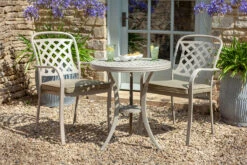 Hartman Berkeley Bistro Set In Maize / Wheatgrass