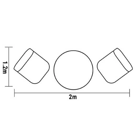 Hartman Capri Bistro Set In Maize / Wheatgrass 5 Hartman Capri Bistro Set In Maize / Wheatgrass - Image 3