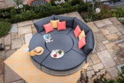 Hartman Heritage Grand Round Casual Dining Set And Day Bed In Ash / Slate 10 Hartman Heritage Grand Round Casual Dining Set And Day Bed In Ash / Slate -Green Garden World l heritage daybed ash 4