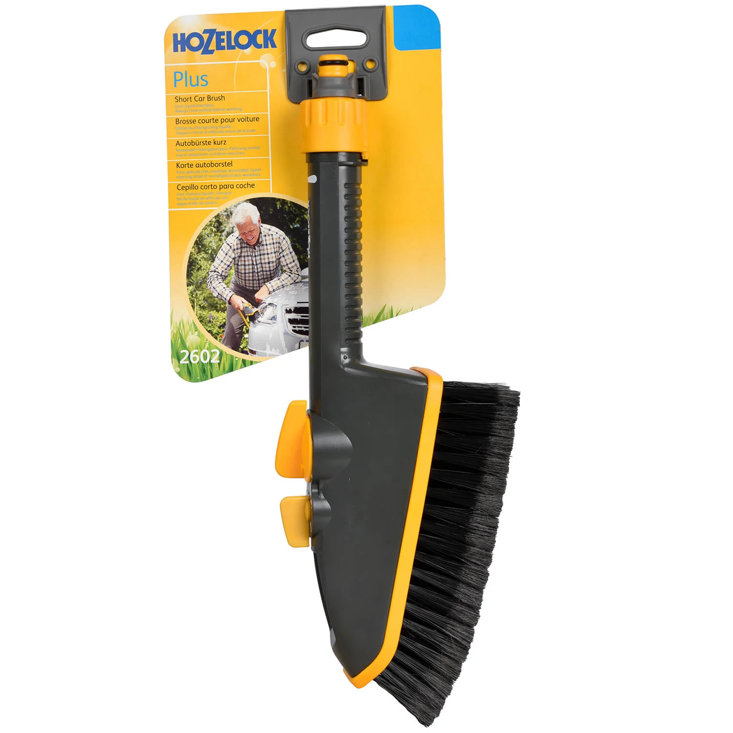 Hozelock Short Car Brush Plus - 2602 4 Hozelock Short Car Brush Plus - 2602 - Image 2