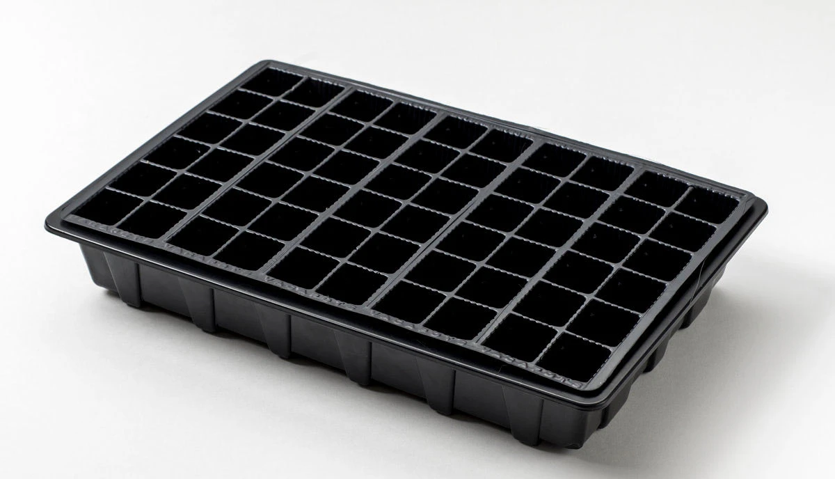 Nutleys 60 Cell Full Size Seed Propagator Set - Tray: Without Holes - Pack Quantity: 3 5 Nutleys 60 Cell Full Size Seed Propagator Set - Tray: Without Holes - Pack Quantity: 3 - Image 3