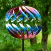 Jonart Globe Wind Spinner -Green Garden World l jonart globe