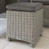 Kettler Palma Stool In White Wash And Taupe -Green Garden World l kettler palma stool white wash taupe lifestyle 01