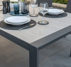 Kettler Surf Active 8 Seater Rectangular Dining Set In Iron Grey 9 Kettler Surf Active 8 Seater Rectangular Dining Set In Iron Grey -Green Garden World l kettler surf 8seater 2