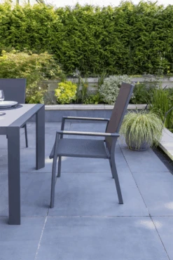 Kettler Surf Active 6 Seater Rectangular Dining Set In Iron Grey -Green Garden World l kettler surf 8seater 4 2