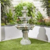 Lioness Fountain Easy Fountain Garden Water Feature -Green Garden World l lioness fountain easy fountain water feature