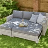 Norfolk Leisure Oxborough Sofa Daybed In Grey