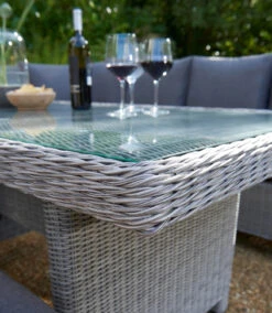 Kettler Palma Right Hand Corner Sofa Set In White Wash With Glass Top Table 8 Kettler Palma Right Hand Corner Sofa Set In White Wash With Glass Top Table -Green Garden World l palma corner white wash 3