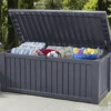 Keter Rockwood Storage Box - Anthracite