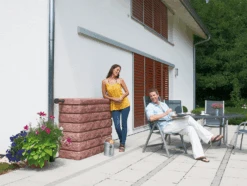 Garantia Rocky Wall Tank, 400 Litres, In Redstone