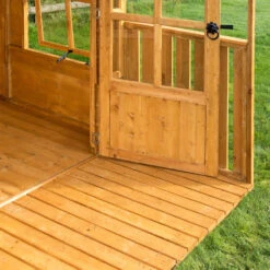 Rowlinson 7x7 Arley Summerhouse 9 Rowlinson 7x7 Arley Summerhouse -Green Garden World l rowlinson 7x7 arley summerhouse 3