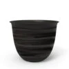 Stewart Sahara Planter In Dark Brown -Green Garden World l stewart sahara pot dark brown