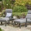 Norfolk Leisure Titchwell Coffee Set In Anthracite -Green Garden World l titchwell coffee set grey