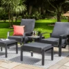 Hartman Vienna Reclining Companion Set - Xerix/Slate -Green Garden World l vienna companion