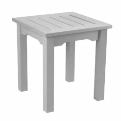 Winawood Wood Effect Side Table - Stone Grey